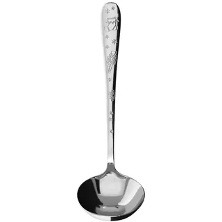 Villeroy & Boch - Toy's Delight Suppenkelle Silber, Spülmaschinenfest, Weihnachtsdeko, Besteck Weihnachten Hochglanzpoliert, Servierbesteck, Edelstahl
