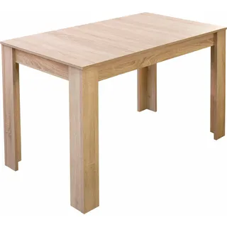 Mäusbacher Küchentisch 110 x 75 x 75 cm braun