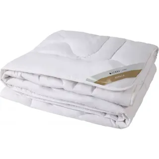 Bettdecke, Ganzjahresdecke 200x200 ALPAKA Senna Home Alpakawolle, Baumwolle, Perkal - Weiß