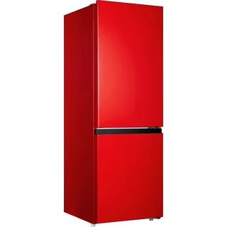 HKGK14349CR Kühl-Gefrierkombination (175 l, 1430 mm hoch, Rot)
