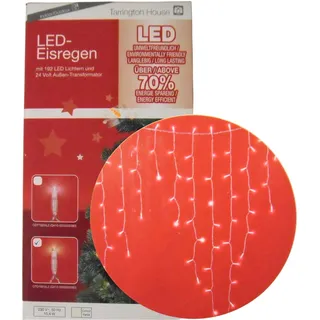 192 LED Eisregen 3,2m 24V Lichterkette Weihnachtsbeleuchtung Innen Aussen Deko
