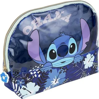 Cerdá Reise-Toilettentasche Stitch Blau 22,6 x 18,6 x 8 cm) – Blau