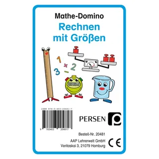 Persen Verlag i.d. AAP Mathe-Domino: Rechnen mit Größen: 3. und 4. Klasse