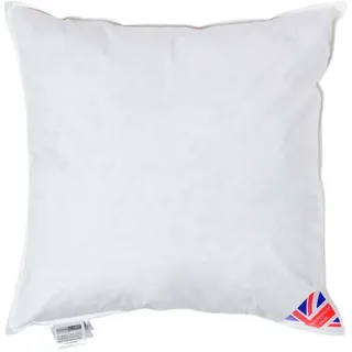 Homescapes Füllkissen 55/55 cm – Enten-Daunen , Weiß , Textil , Quadratisch , 55x55 cm , Oeko-Tex® , Heimtextilien, Kopfpolster & Bettdecken, Kopfkissen, Kissenfüllungen & Innenkissen