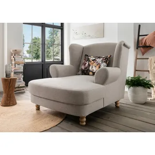 Home Affaire Loveseat Tassilo Polyester 121 x 107 x 147 cm grau
