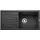 Favum XL 6 S links Einbauspüle Silgranit anthrazit Handbetätigung 860 x 435 mm