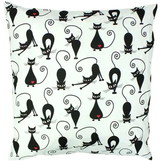 TupTam Kissenbezug Gemustert Bunte Kissenhüllen Dekokissen für Baby und Kinderzimmer, Farbe: Muster 8, Größe: 60 x 60 cm