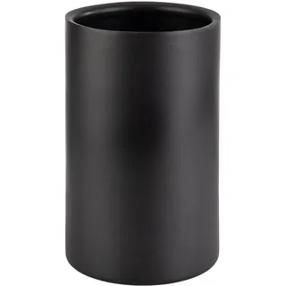 APS 36127 Doppelwandiger Flaschenkühler/Weinkühler für Flaschen mit max. Ø 10cm, schwarz/außen Ø 12 cm, H: 20 cm ...