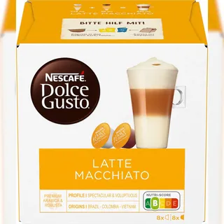 Nescafé Latte Macchiato Kaffeekapseln 16 St.