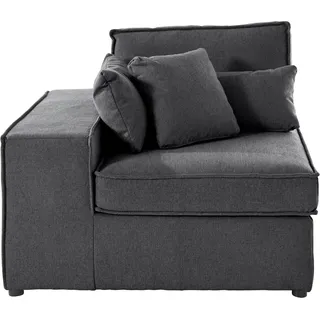OTTO home Sofaelement "Florid" als Teil eines Modulsofas, fester Sitzkomfort, auch in Cord, schwarz
