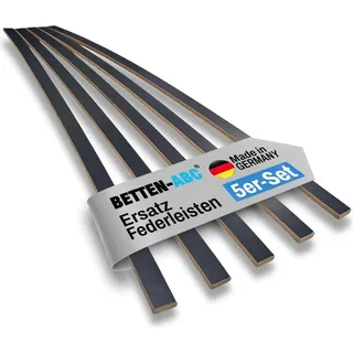 Betten-ABC Ersatz Federholzleisten 5er Set 2,4 cm x 70 cm
