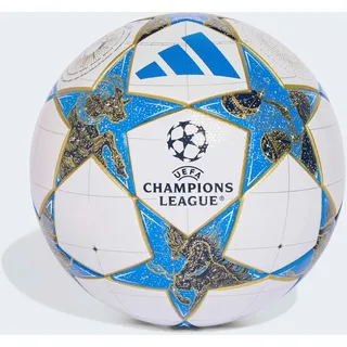 adidas Performance "UCL LEAGUE 25/26 GRUPPENPHASE" Champions League, weiß, dunkelblau, pantone, gold metallic),