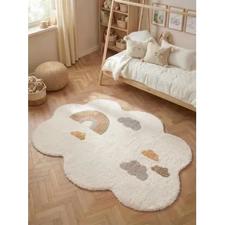HANSE HOME Willy Kinderteppich 140 x 200 cm Creme Multifarben