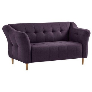 Livetastic 2-Sitzer-Sofa , Lila , Textil , Buche , teilmassiv , 164x82x90 cm , Made in Eu , Fußauswahl, Stoffauswahl, Hocker erhältlich, Rücken echt, Armteil links, Armteil rechts , Wohnzimmer, Sofas & Couches, Sofas, Textilsofas