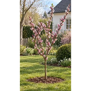 Rosa Riesen-Salweide Mount Aso Stämmchen ca. 50 cm – Salix gracilistyla, winterharte Weide mit rosa Kätzchen - Rosa