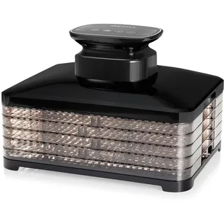 Zeegma DRY CHEF PRO Lebensmittel- und Pilztrockner Leistung 400 W, Dörrgerät für Obst und Gemüse, 5 Siebkästen, Temperaturregelung 35-70 ̊C, Umluft Timer bis zu 72 Stunden