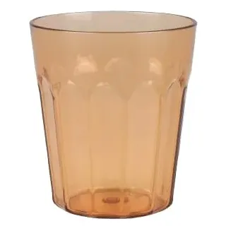 Urban Living Samba Kunststoffglas, 250 ml, Durchmesser 7,5 cm x Höhe 8,8 cm, Terracotta