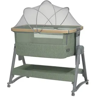 Kikkaboo Nanna 2 Beistellbett - Military Green - One Size