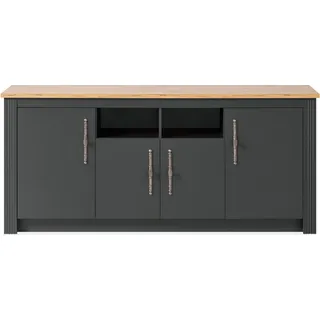 OTTO home Spülenschrank KS-Westminster 204 x 60 x 92 cm Grau