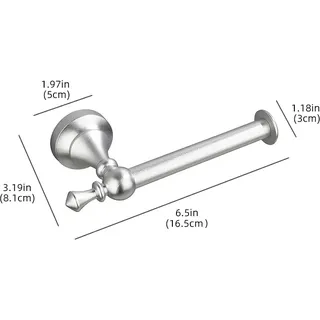 INF Papierhandtuchhalter für die Wandmontage Silber - Silber