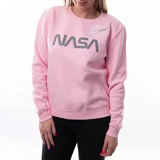 Alpha Industries NASA PM Sweater Wmn Sweatshirt für Damen Pastel/Neon Pink