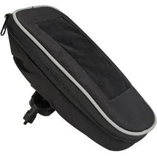 VELLEMAN Fahrrad-Lenkertasche mit Smartphone-Halterung schwarz