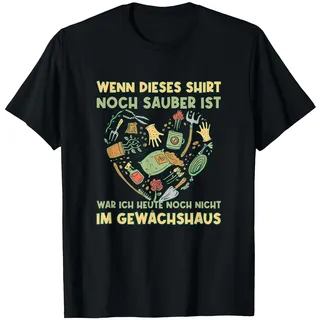Gewächshaus Garten Glashaus Hobbygärtner Gartenarbeit Design T-Shirt