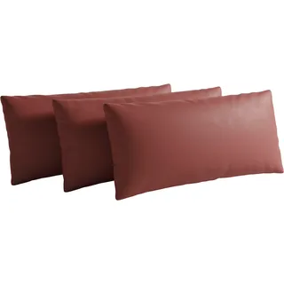 sit&more Sofakissen "Vanity Leder", merlot