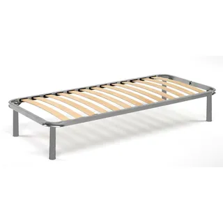 Talamo Italia Einzelbettbasis Manila, Orthopädische Basis aus Birkensperrholz mit 13 Latten, 100% Italy, Cm 90x190h 34
