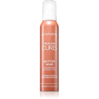 L'anza Healing Curls Butter Whip Styling Schaum für welliges und lockiges Haar 168 ml