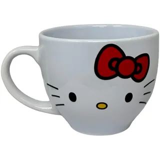 Jumbo-Tasse Hello Kitty aus Keramik in Geschenkbox H00492 MC - Marder zum Binden