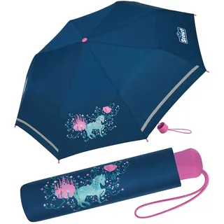 Scout Kinder-Taschenschirm mit reflektierendem Streifen Dreamworld