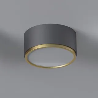 Modern Spot- Deckenleuchte Kaps - Schwarz/Gold