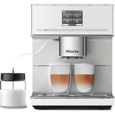 Miele CM 7350 BRWS Kaffeevollautomat (Weiß, Milchschlauch)