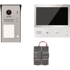 Indexa, Klingel + Türsprechanlage, Video-Türsprech- VT200 SET AW1 anlagen-Set AP 1-m.Komfort-Monitor 2838