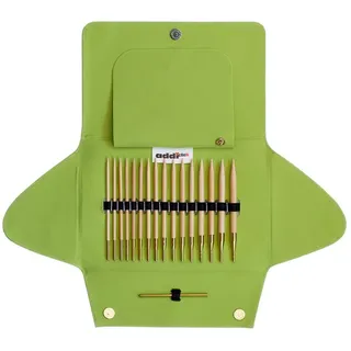 addi Strickset Rundstricknadel Etui Bambus 3,5-8 mm 1 St.