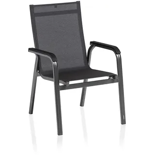 Kettler Basic+ Premium Stapelsessel Aluminium/Outdoorgewebe