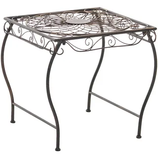 CLP Gartentisch 45 x 49 x 46 cm Bronze