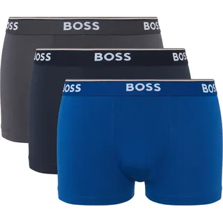 Boss Power Boxershorts 3 Einheiten Open Blue L