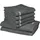 Sinfonie Handtuchset 6-tlg. grau