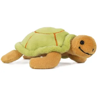 Schaffer 3555 Magnet Kuscheltier Schildkröte Hilde, 11 cm, grün-braun