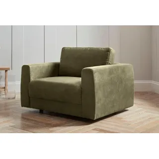 Home affaire Sessel »Hobro Loungesessel« in 3 Bezugsqualitäten in vielen Farben, Design by Morten Georgsen, grün