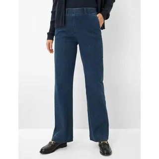 Brax Raphaela by Brax Damen Marlenehose Style PAM FLARED DARK BLUE, denim dunkelblau, Gr. 42K