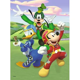 TREFL Puzzle Mickey Mouse: Rennfahrer 20 Teile