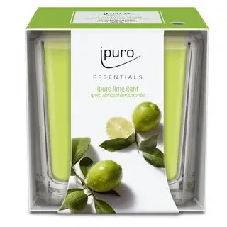 ipuro Lime Light Duftkerze 125 g grün