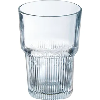 Arcoroc, Trinkgläser, Starline, 42 cl, 6er Set | Stoßfestes gehärtetes Glas, Wassergläser für Saft, Cola und Longdrinks, spülmaschinenfest, dauerhafter Glanz