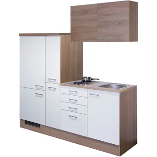 Flex-Well Küchenzeile Samoa 190 cm weiß