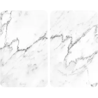 Wenko Herdabdeckplatte Universal Mod. Marmor weiß