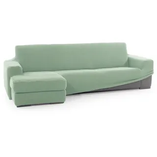 Sofaskins SOFASKINS® super elastischer Chaise Longue überzug, Sofabezug kurze Linke Armlehne, atmungsaktiv, bequem und langlebig, Kompatible Abmessungen (210-340 cm), Farbe türkis