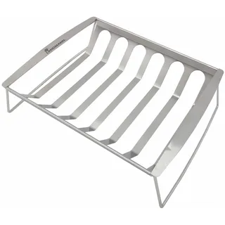 Landmann Selection Edelstahl Sparerib-Halter Rippchenhalter Bratenhalter 15505
